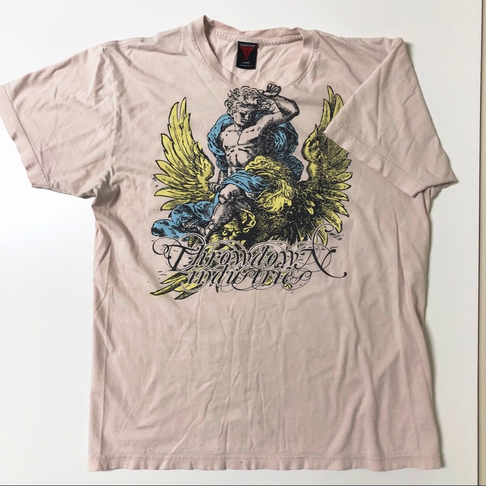 Rare THROWDOWN INDUSTIRES T-Shirt ⚡️ Rare Design